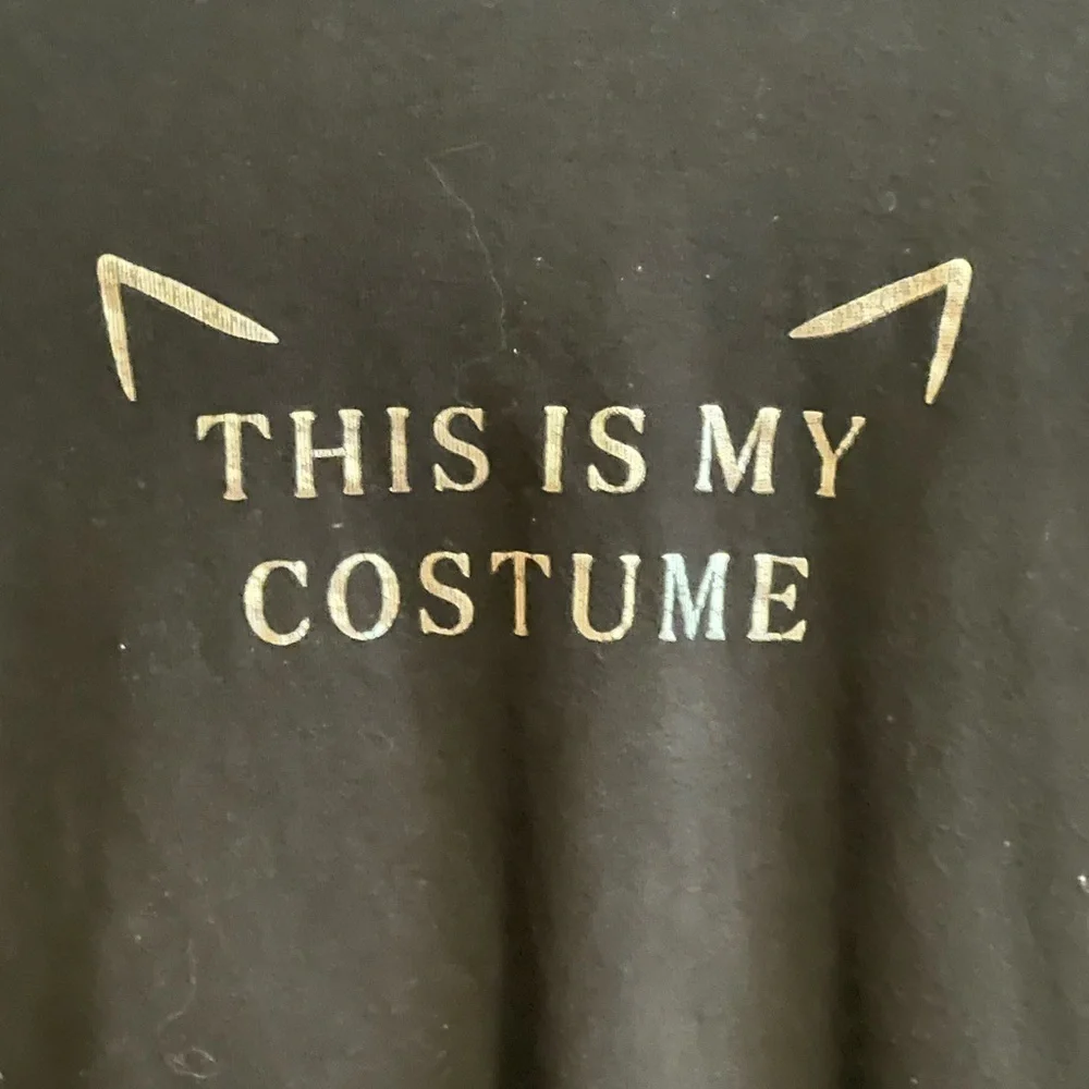 Black Old Navy This is My Costume Shirt Size XL - Picture 7 of 7